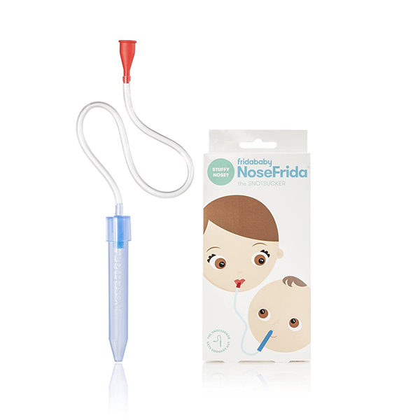 A musthave product for a new baby: Sinus Nasal Aspirator;With the Nasal Aspirator, you can say goodbye to a stuffy nose. A nasal aspirator is a device that creates suction to remove loose or hard mucus safely from a baby's nose. Typically, before suctioning, you'll loosen the mucus with saline.