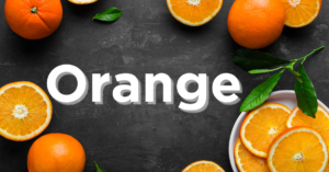favourite colour- orange