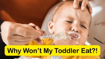 Toddler refuses to eat — stressful mealtime moments for parents