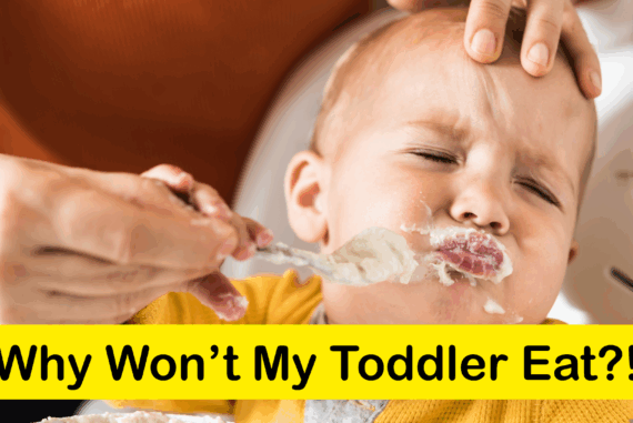 Toddler refuses to eat — stressful mealtime moments for parents