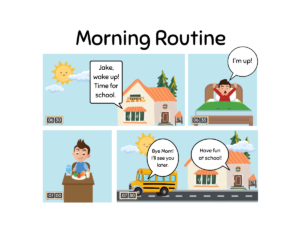 first day school routine